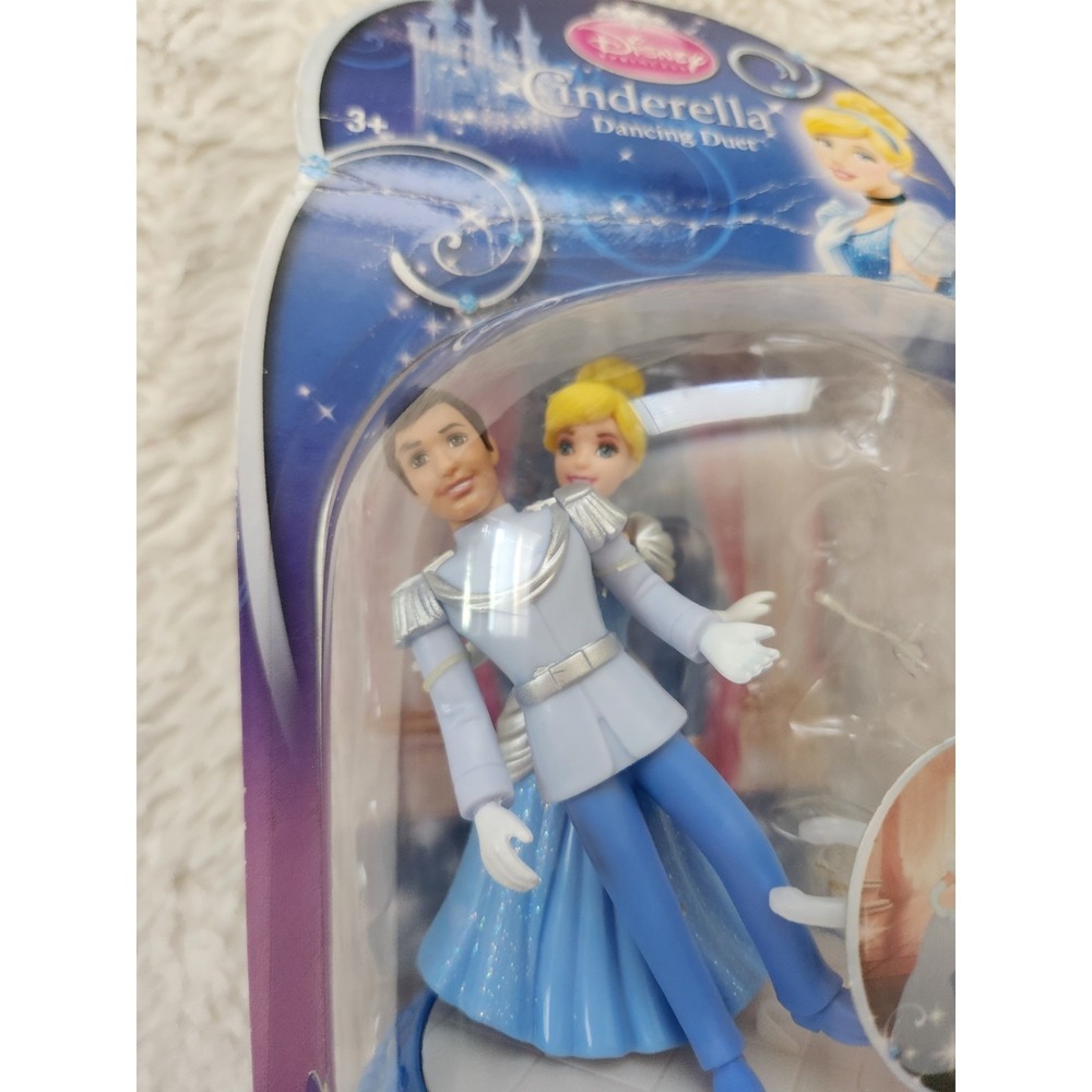 Disney Princess Cinderella Dancing Duet Mattel 2011 Spinning Figure - Picture 2 of 8
